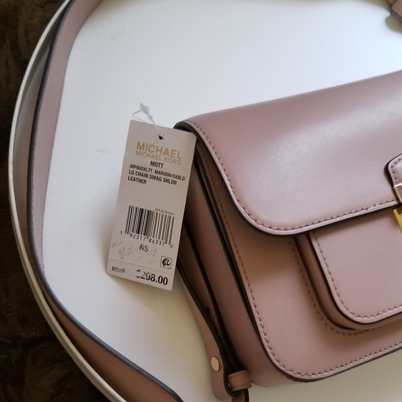 Mk hand bag pink shoulder suze - Picture 8 of 14